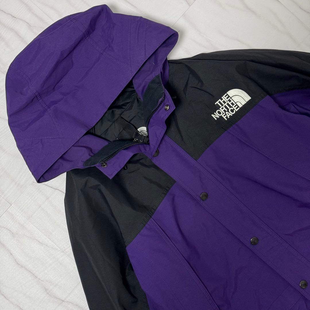 美品✨希少色L ノースフェイス マウンテンライトジャケット パーカー パープル