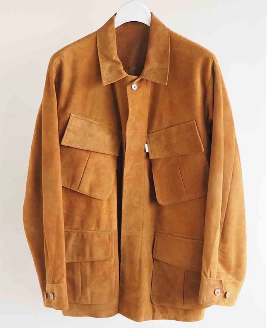 SH エスエイチ FATIGUE SHIRT ファティーグシャツ シープスエード