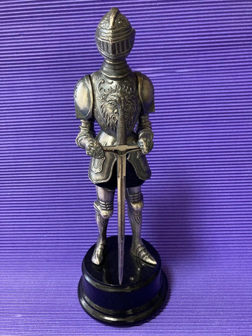 中世騎士ブロンズ像置物
