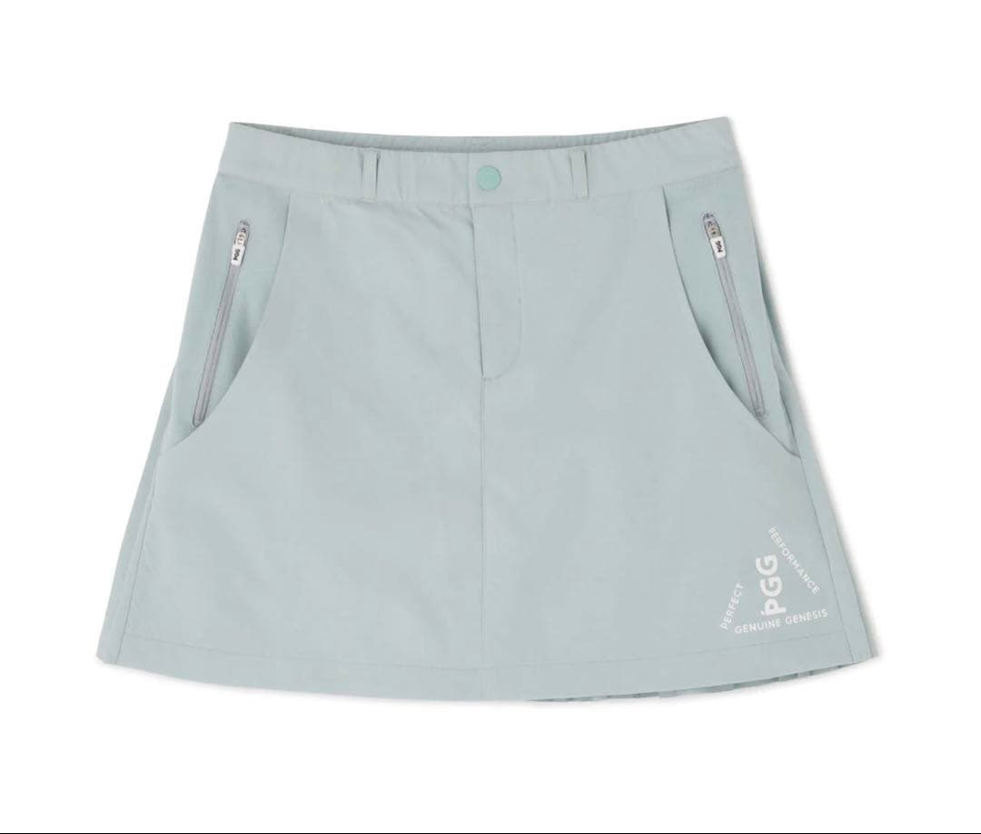 PGG◾️セットアップ◾️フルジップパーカー　スカート　アクアグリーン