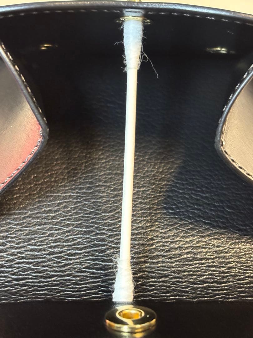 WILDSWANS CASA カーサ コードバン×型押しサドル インテンスブルー