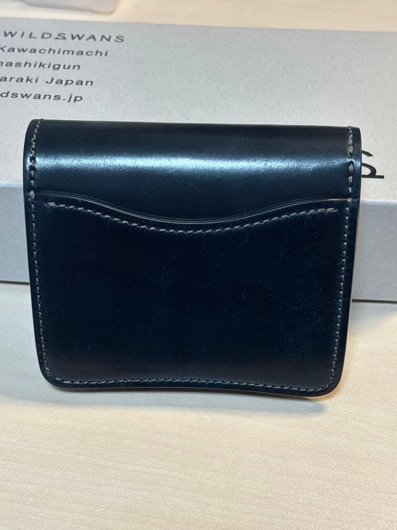 WILDSWANS CASA カーサ コードバン×型押しサドル インテンスブルー