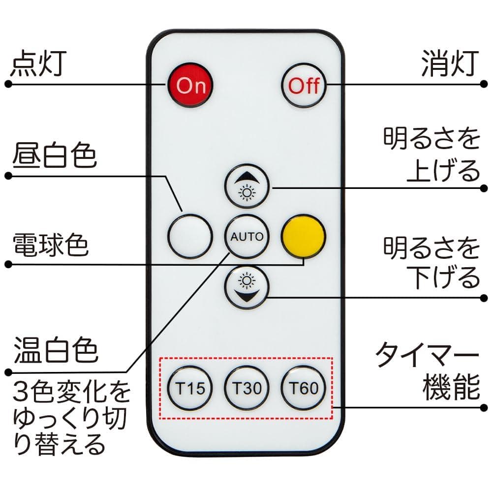 usb充電タッチ調光月ライト 無段階調光