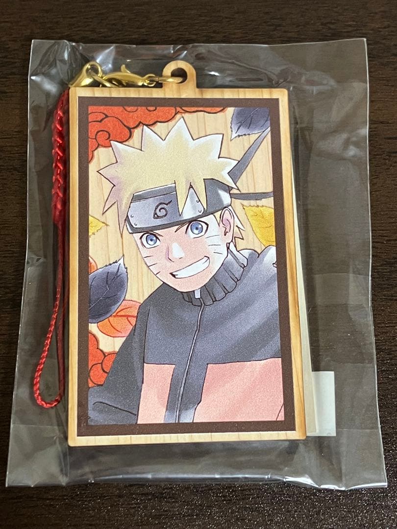 は*る様 NARUTO 絆 木札ストラップ うずまきナルト 木製ストラップ 木札