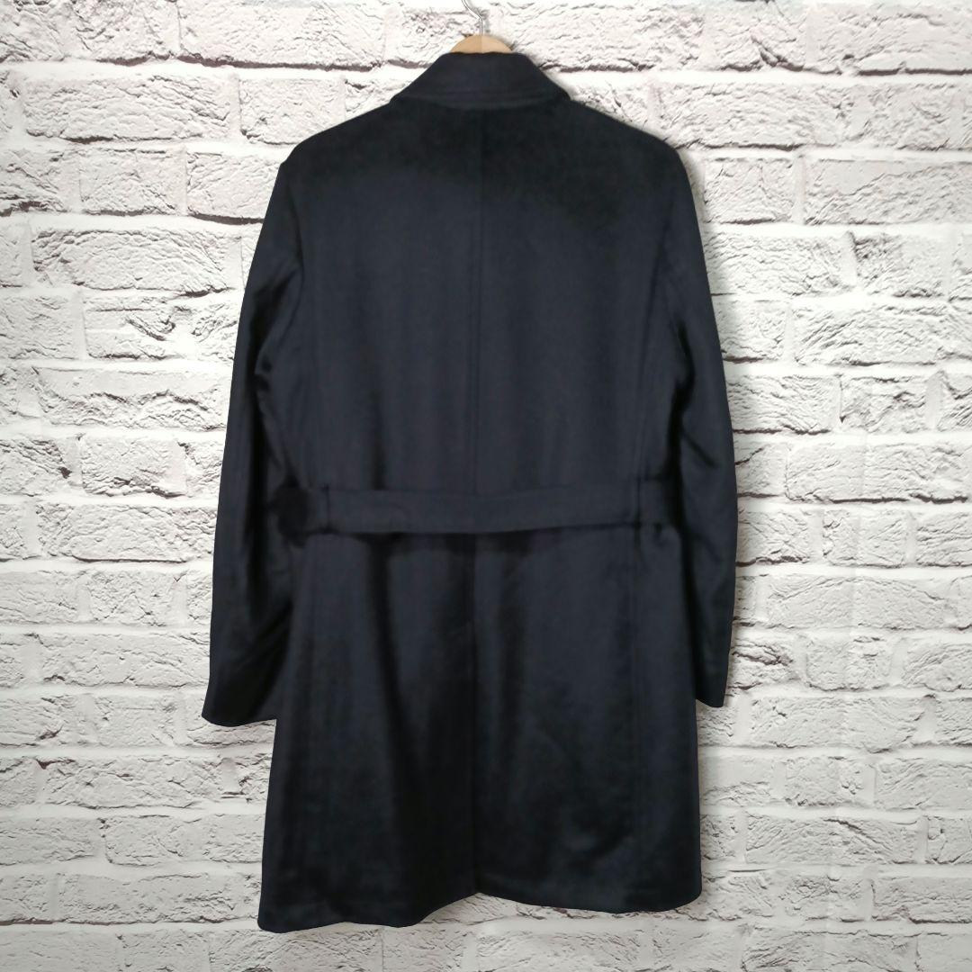 美品■TOMORROWLAND PILGRIM カシミヤ混 ステンカラーコート