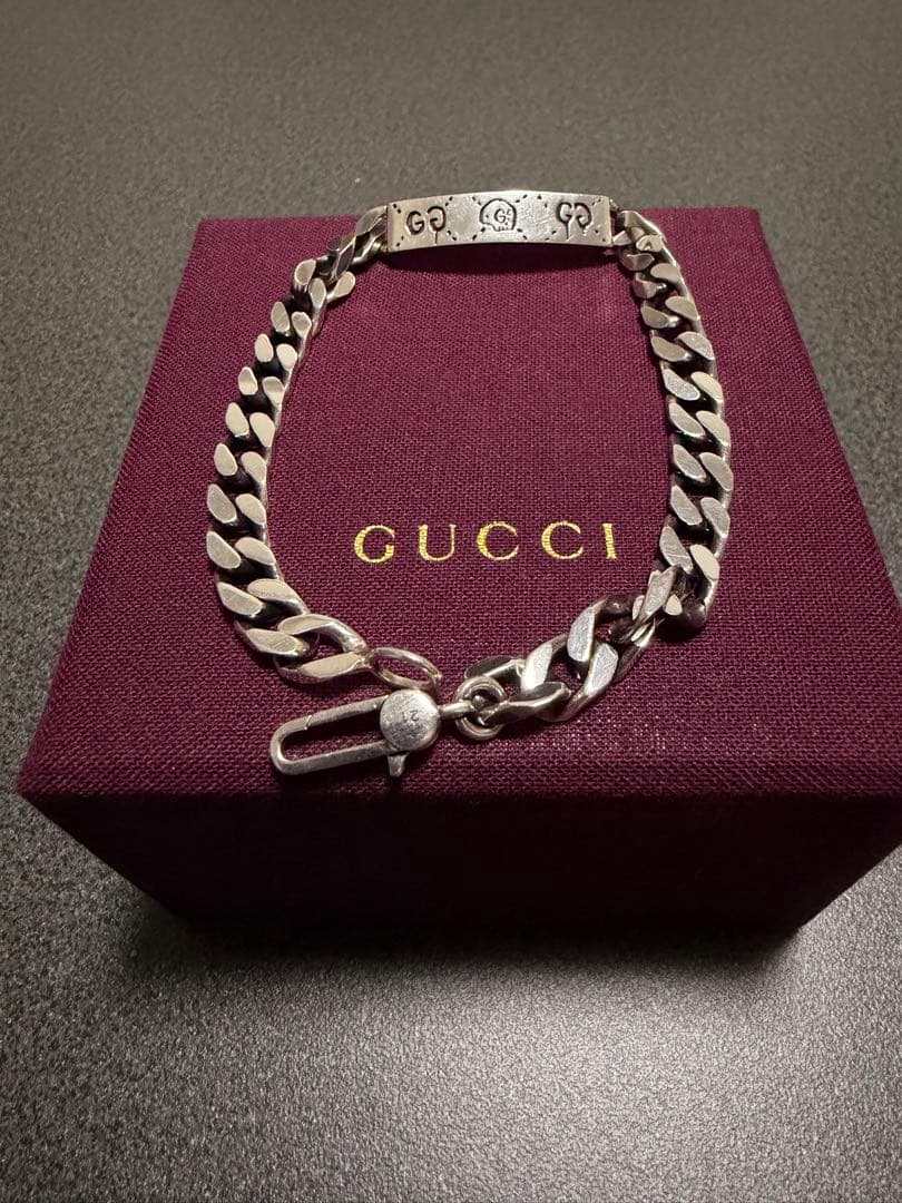 GUCCI ゴースト ブレスレット 1313AR Ag925