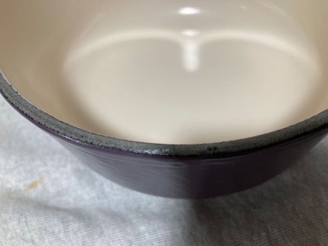 ル・クルーゼ　ソースパン　16㎝　パープル系　大変美品です