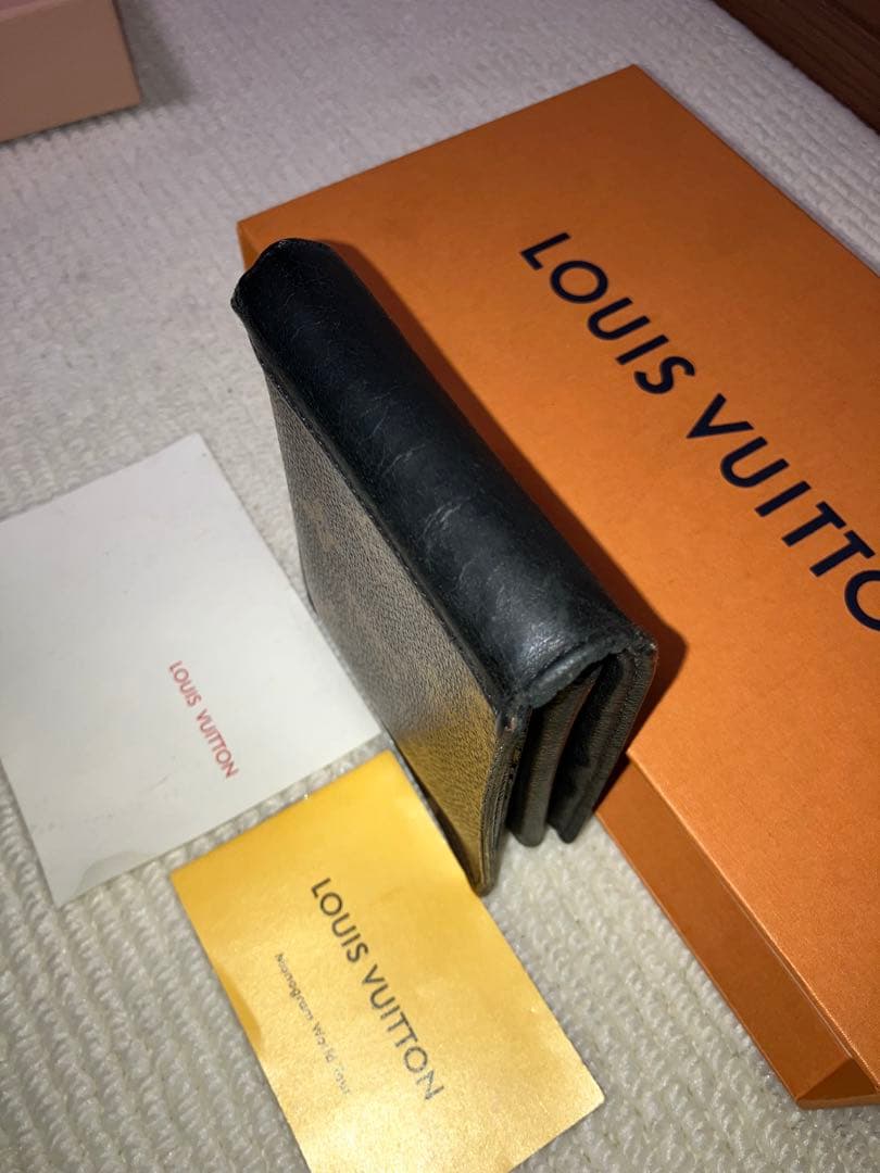 LOUIS VUITTON マカサー モノグラム 二つ折り財布