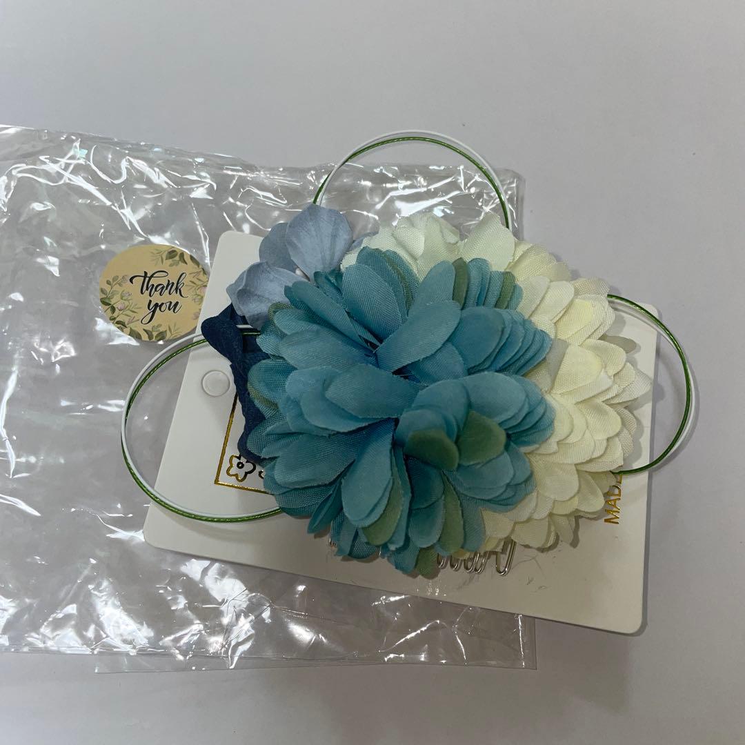 小学生袴　150キャサリンコテージ卒業式子供用 着物 ダリア×淡藤袴