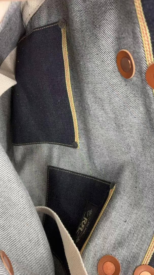 RRL アールエル デニム トートバッグ