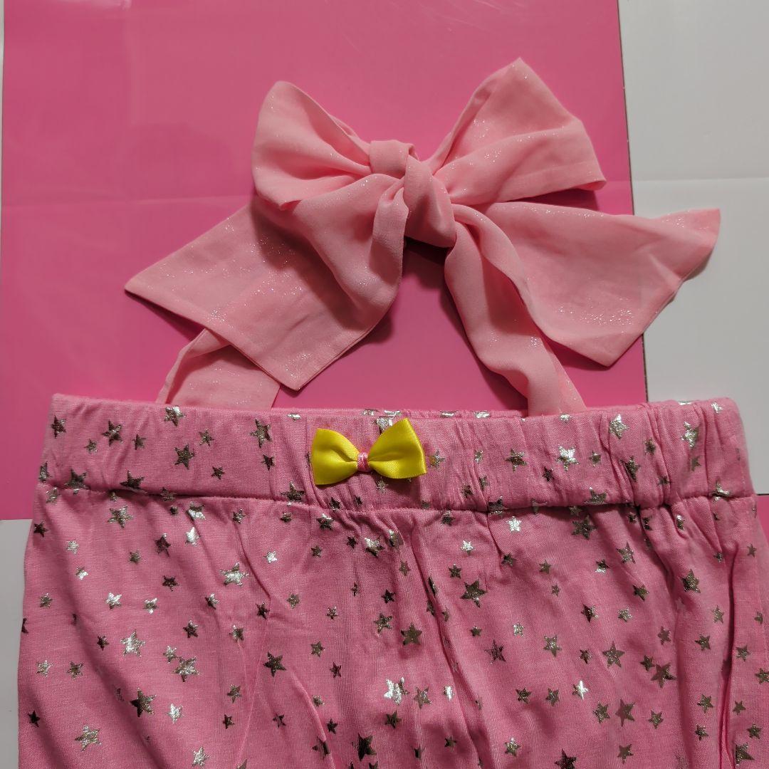 星柄フリルスカート リボン付き ワンショルダー 6%DOKIDOKI 美品