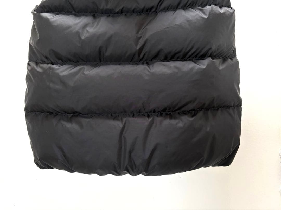 ナノユニバース　西川ダウン　ダウンベスト　2way ファー着脱可　サイズ38 黒