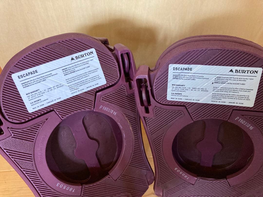 Burton escapade エスカペイド ビンディング サイズM
