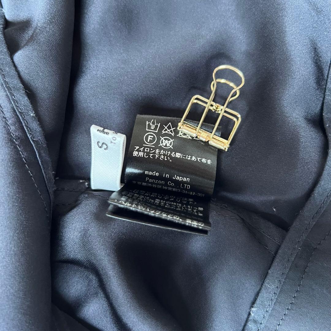 SHE Tokyo シートーキョー ボウタイ リボン ブラウス ネイビー