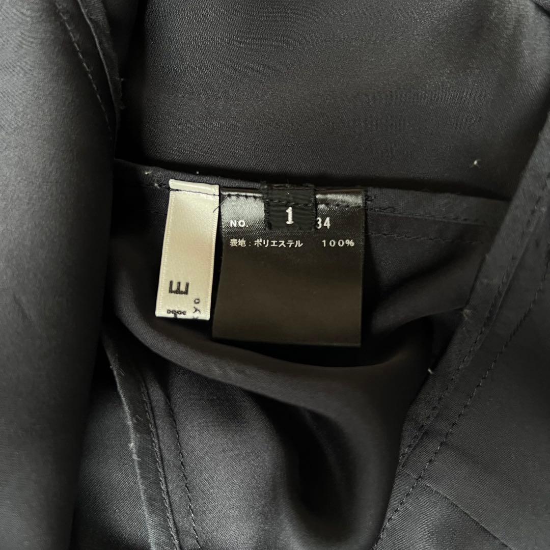 SHE Tokyo シートーキョー ボウタイ リボン ブラウス ネイビー