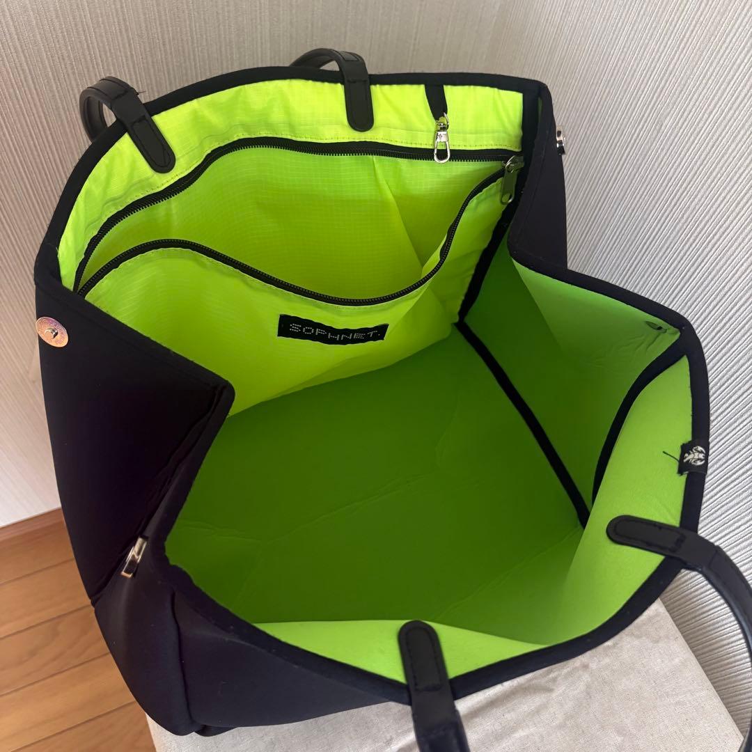 【SOPHNET.】ソフネット ボンディング トートバッグ ブラック スポーツ