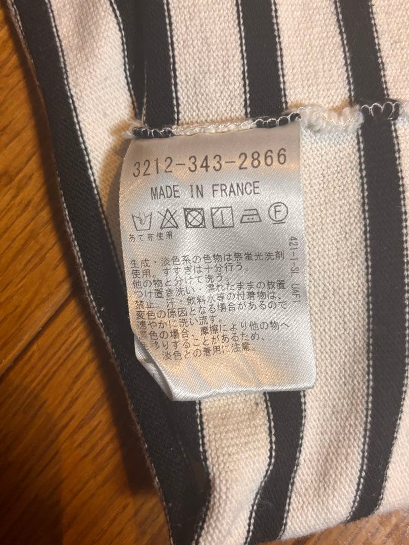 セントジェーム　白黒ボーダー　長袖カットソー　T6