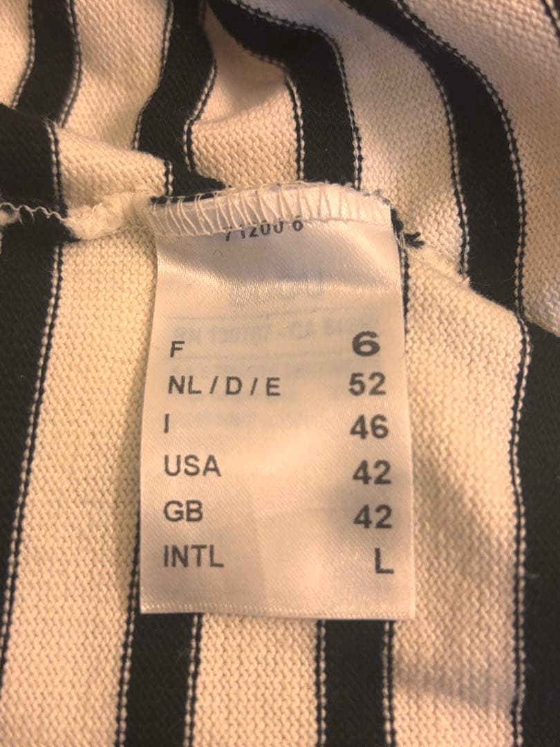 セントジェーム　白黒ボーダー　長袖カットソー　T6