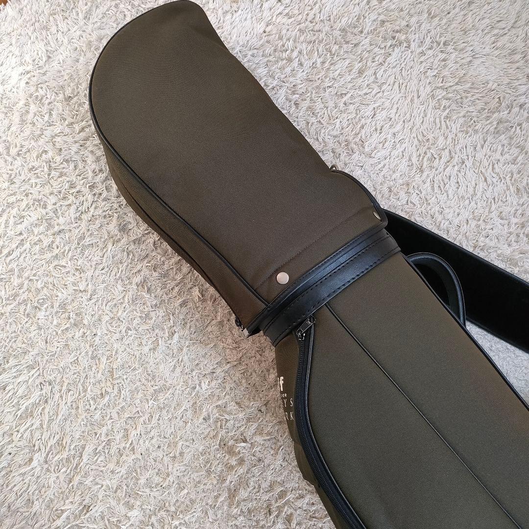 バーニーズニューヨーク キャディバッグ 6分割 カーキ シンプル