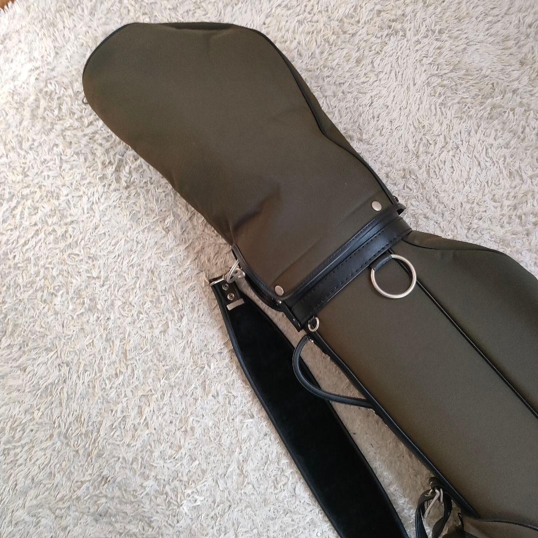 バーニーズニューヨーク キャディバッグ 6分割 カーキ シンプル