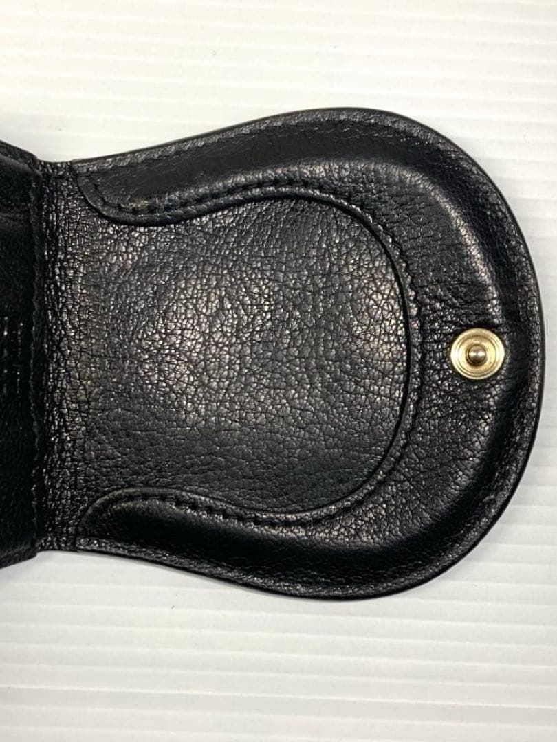 良品　グッチ　インターロッキング　レザー　馬蹄型　ケース　小銭入れ