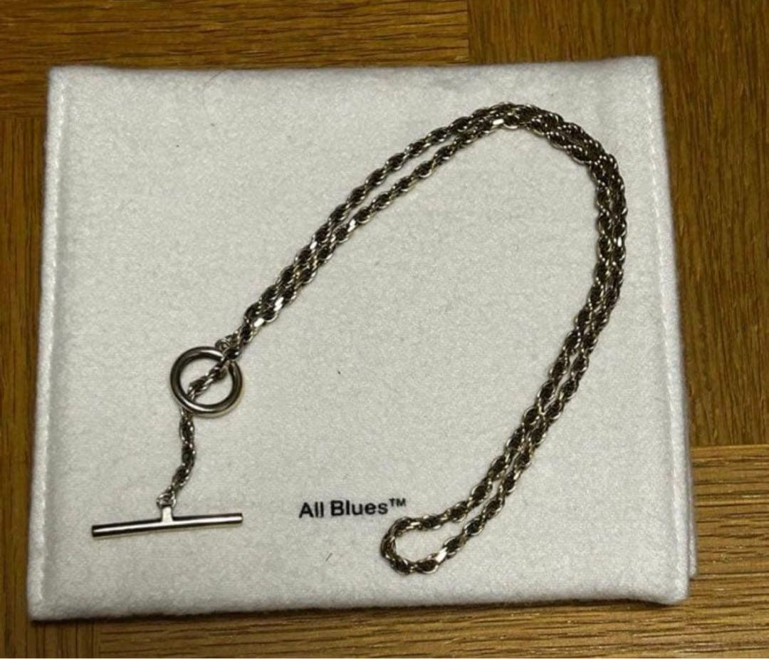 All Bluesオールブルース T字　 Rope Necklace 極美品