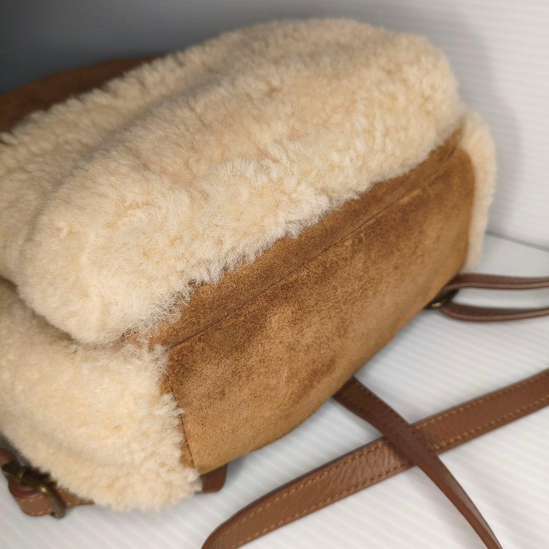 美品✨UGG アグ Dannie II Mini バックパック チェスナット