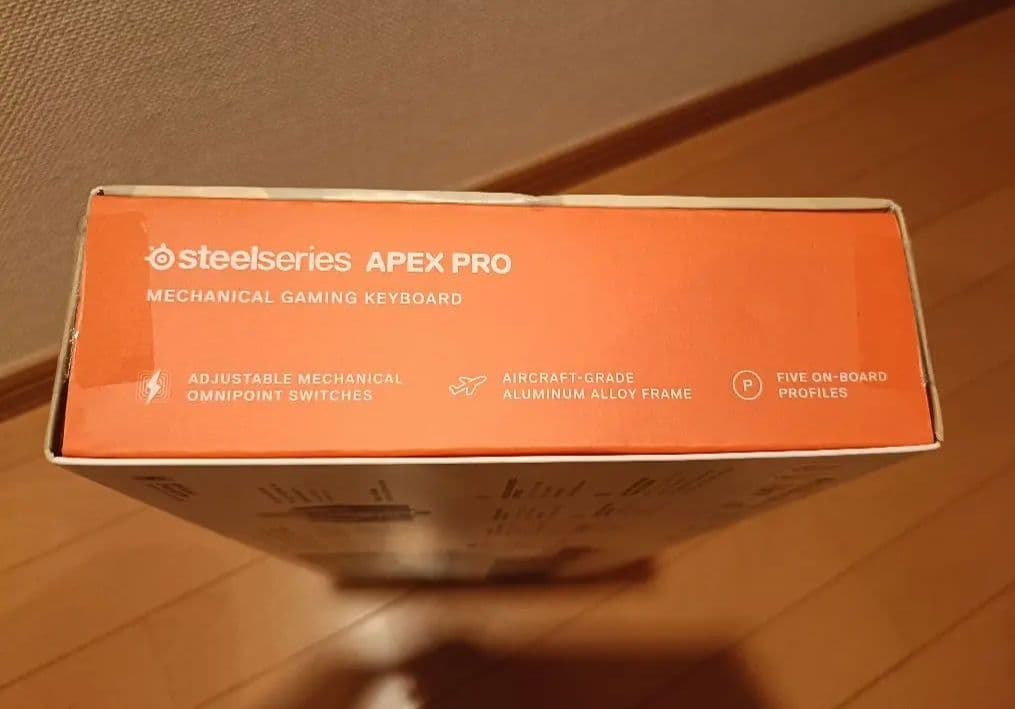 SteelSeriesゲーミングキーボード 有線 ApexPro JP64629