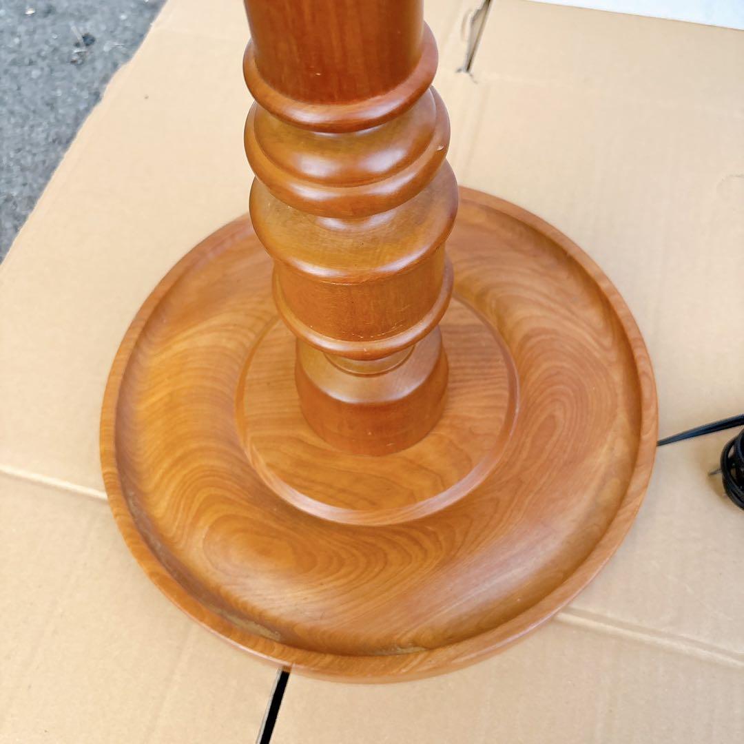 フロアスタンド スタンドライト フロアライト 照明 昭和レトロ 現状品