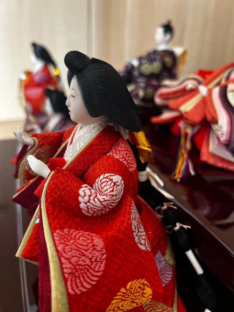 雛人形 五人飾り 3段　新品未使用