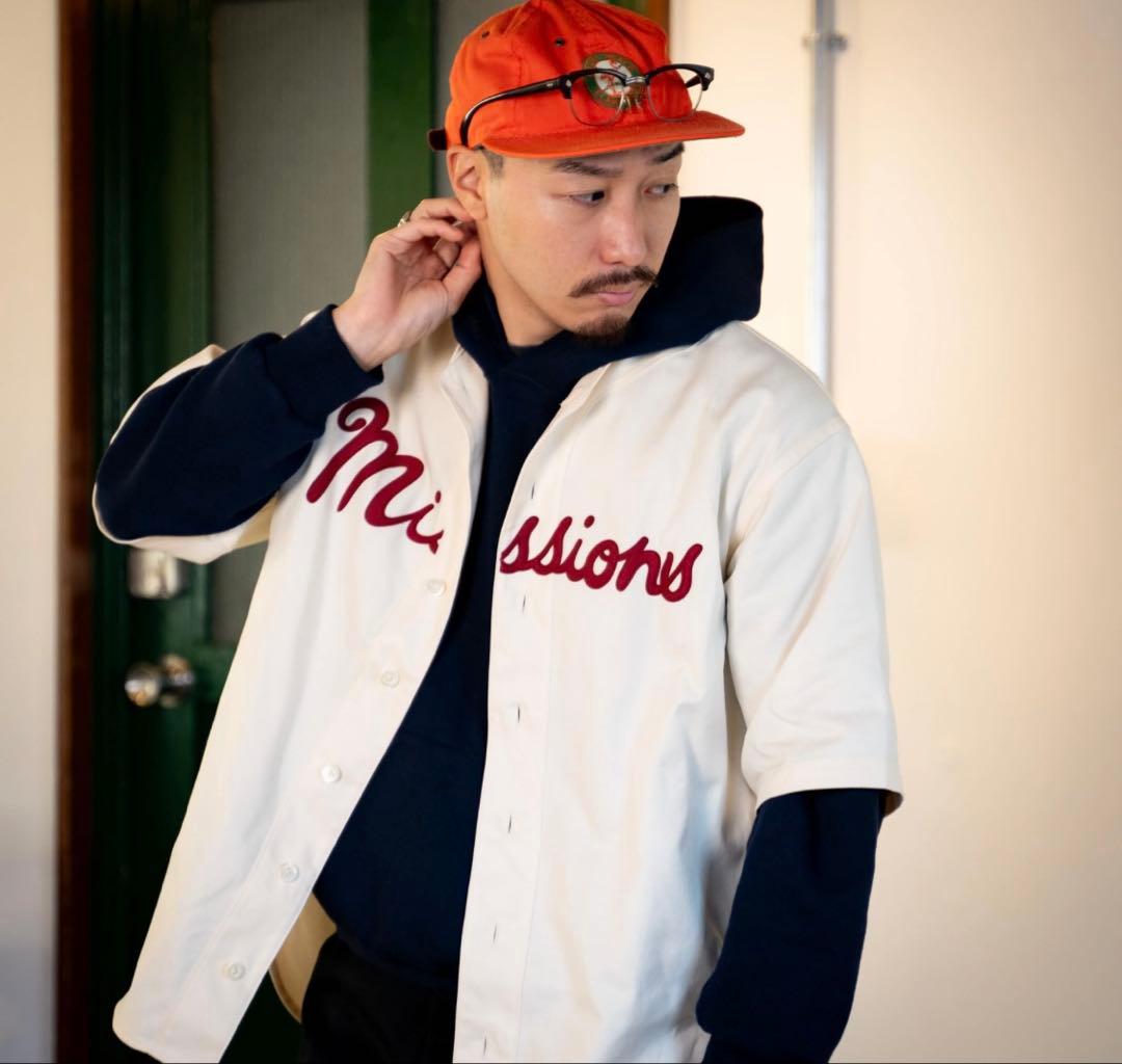 A.G.SPALDING BROS ネイティブジャパニーズ ベースボールシャツ