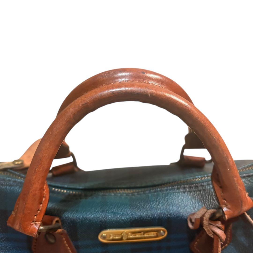 ポロ ラルフローレン ミニボストンバッグ ビンテージ PVC 付属品有