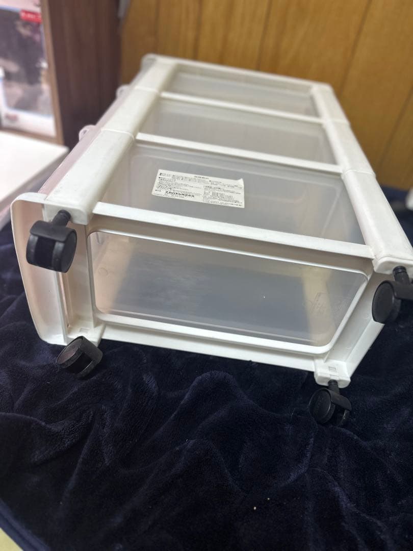 希少 お得 レトロ ミッフィーイラスト付き3段収納ケース2個セット