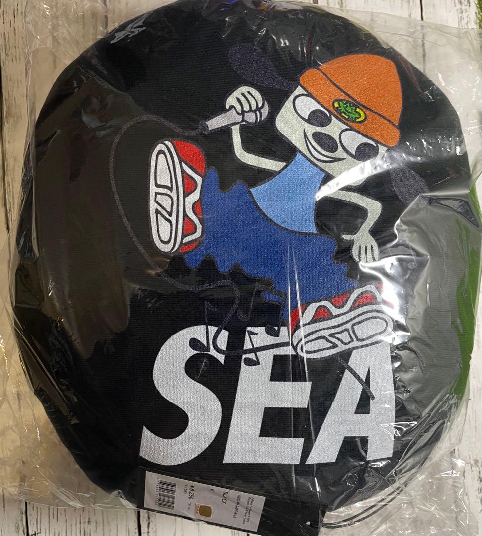 新品　wind and sea コラボ　パラッパラッパー　クッション