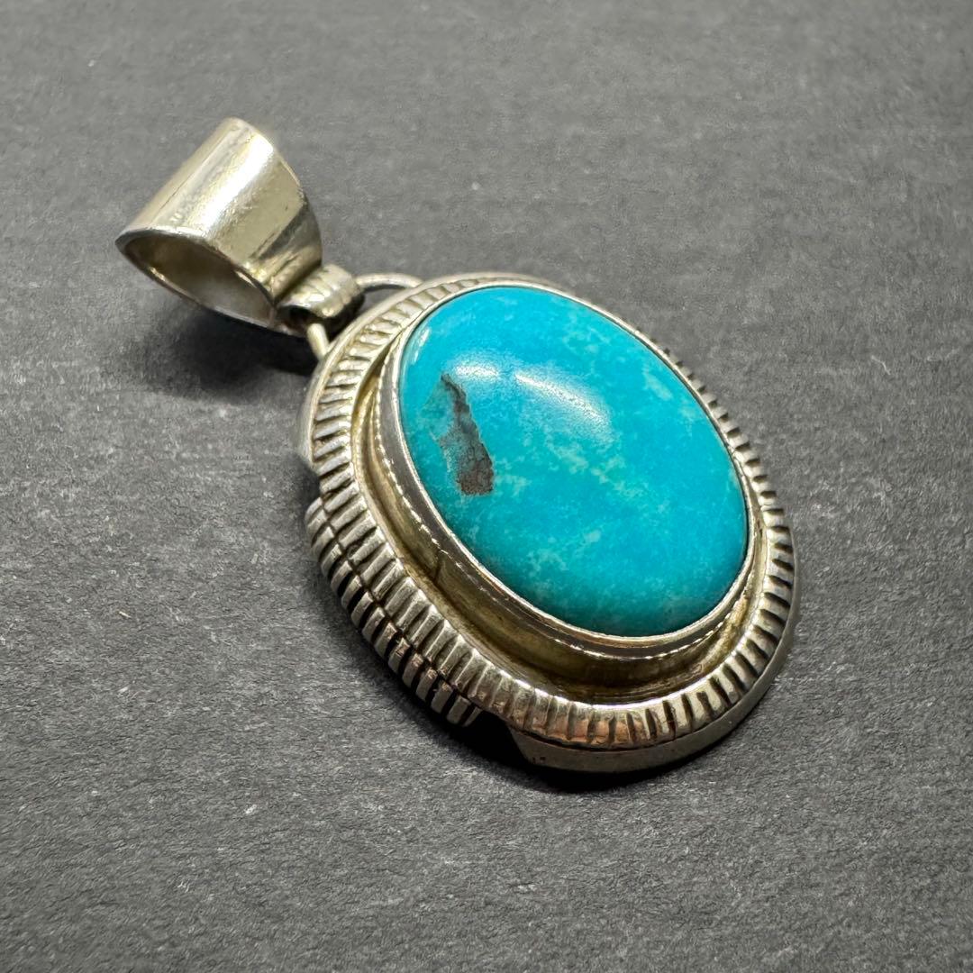 【Running Bear Studio NAVAJO】ターコイズ トップ