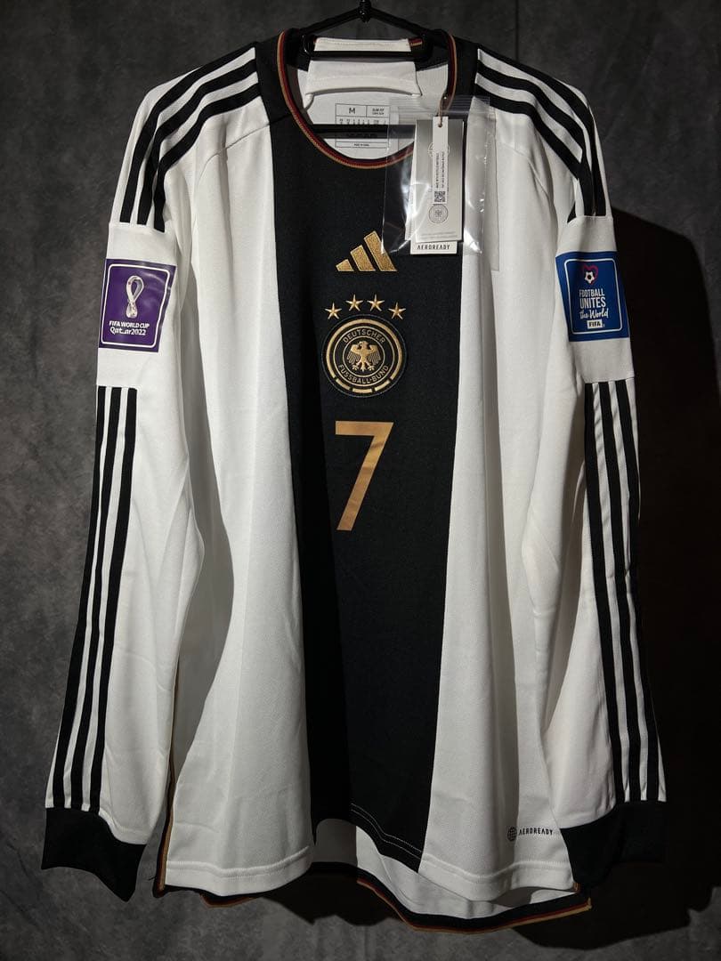 【正規品・長袖・タグ付】ハヴァーツ＃７ドイツ代表2022ユニフォーム (H)