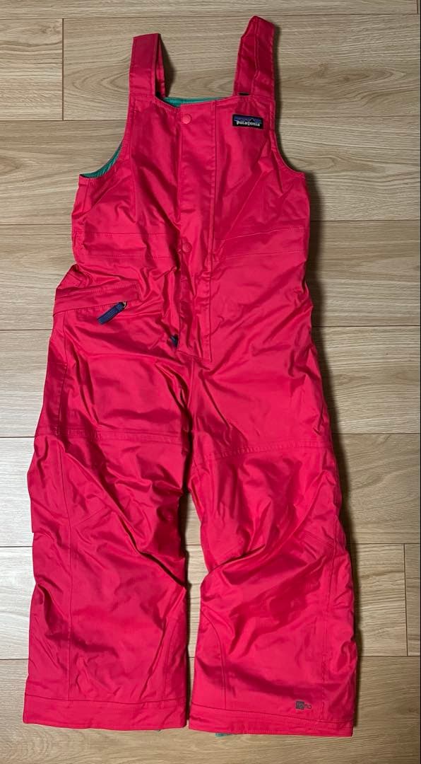 patagonia 子ども用スキーウェア ピンク　110cm
