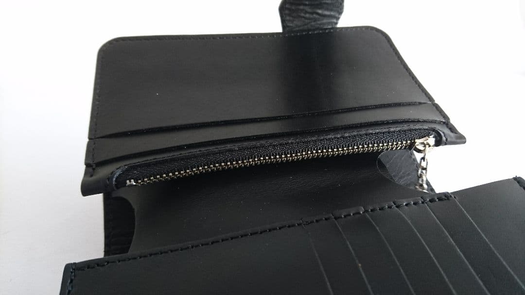 [新品/送料無料]KCs 高級パイソンレザー ウォレットエレノアフラップ