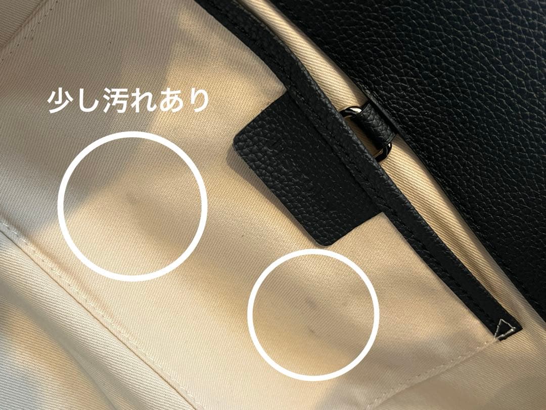 JISTORY ブラック サイドベルトボストンバッグ