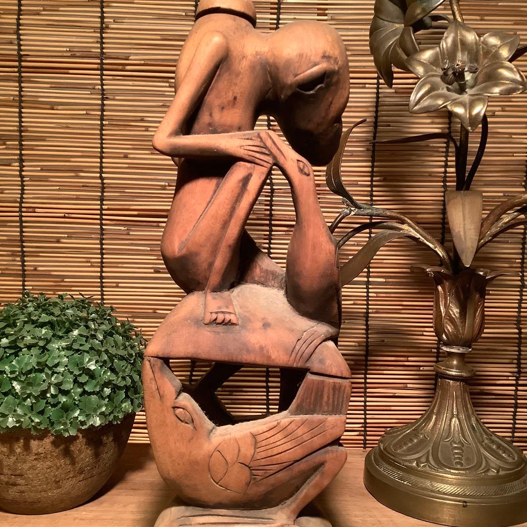 16世紀・霊物崇拝「自然界精霊」生霊・魂・自然霊・アミニズム・木彫