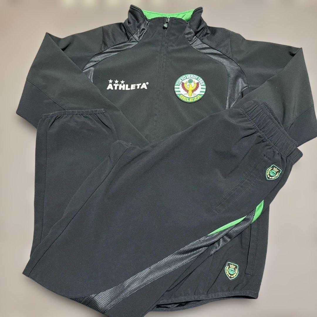 日テレ東京ヴェルディベレーザ 支給品 ATHLETA 上下セット S