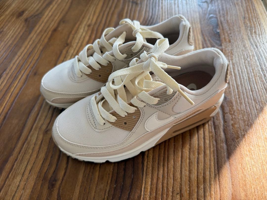 Nike AIR MAX 90 ブラウン　ベージュ　22cm