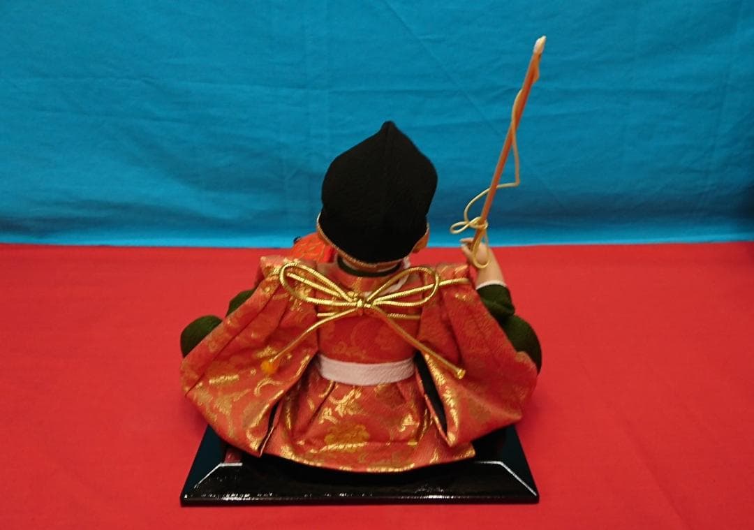 稚児恵比寿 ちごえびす 西陣織/極上本頭 贈答品/記念品 スキヨ人形研究所