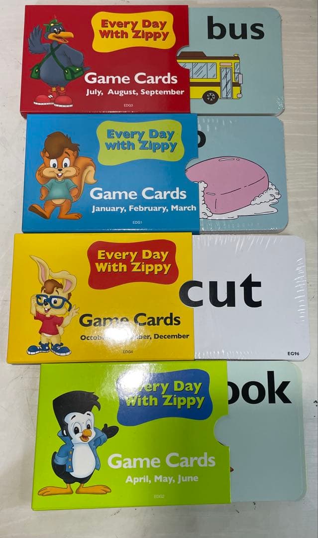 DWE Every Day with Zippy 英語教材セット DVD付き　①