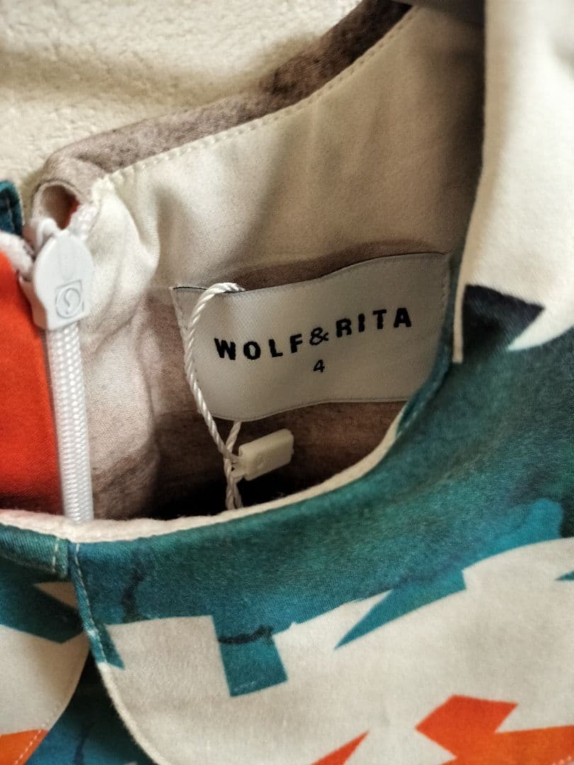 【新品未使用】wolf＆rita ワンピース 4y