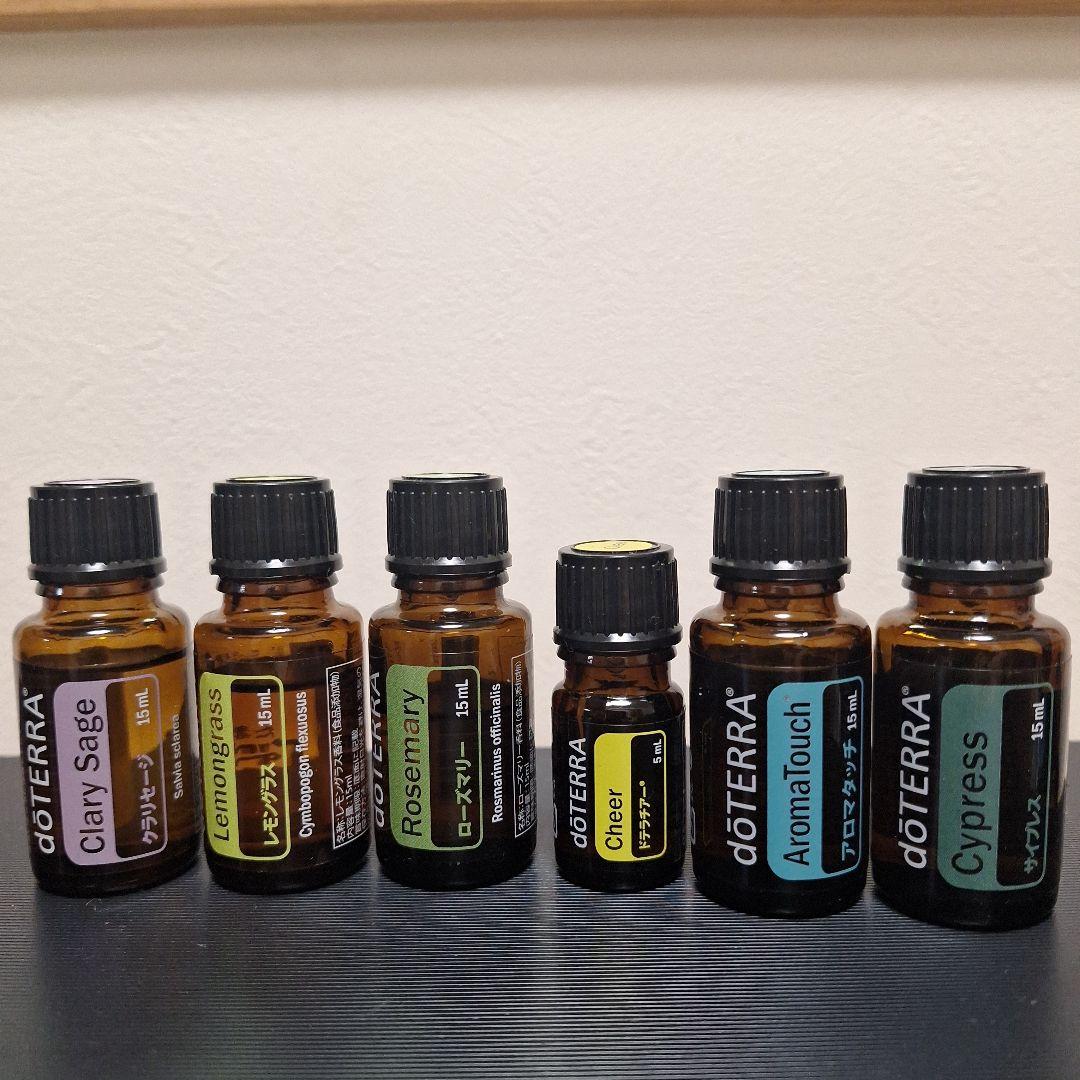 doTERRA エッセンシャルオイルセット 25本以上 ケース付き