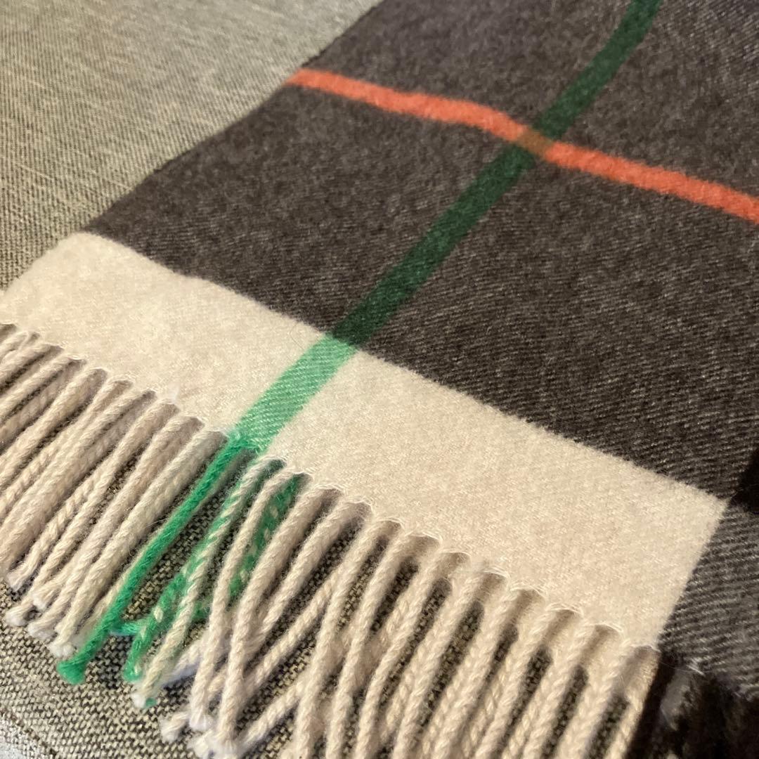 ジョシュアエリス Joshua Ellis カシミヤ大判ストール