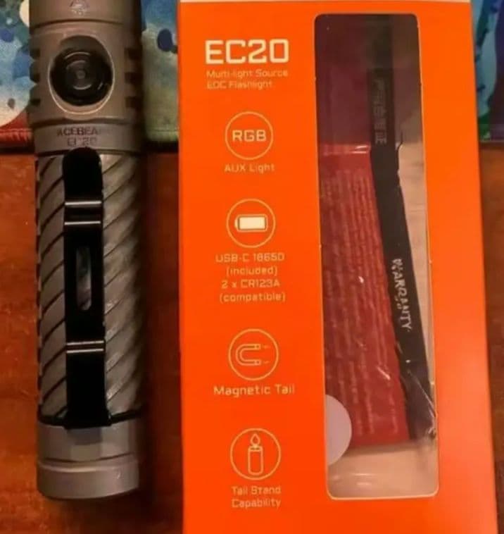 ACEBEAM EC20 ti チタン SFT-25R 6500K 限定品 新品