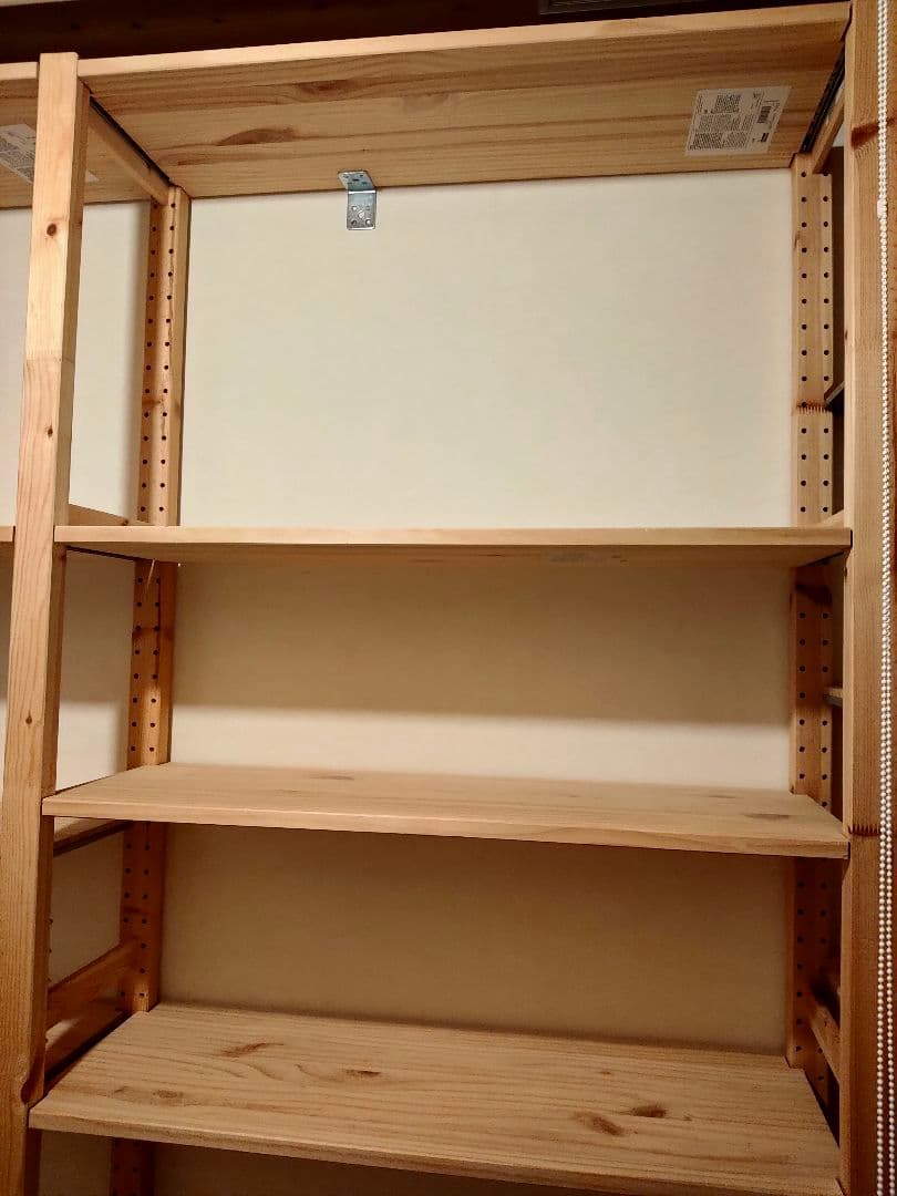 【大容量収納】イケアの本棚・収納　イーヴァルセット