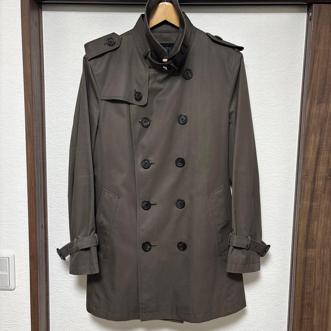 り*く様 【美品】Burberry Black Label トレンチコート バー